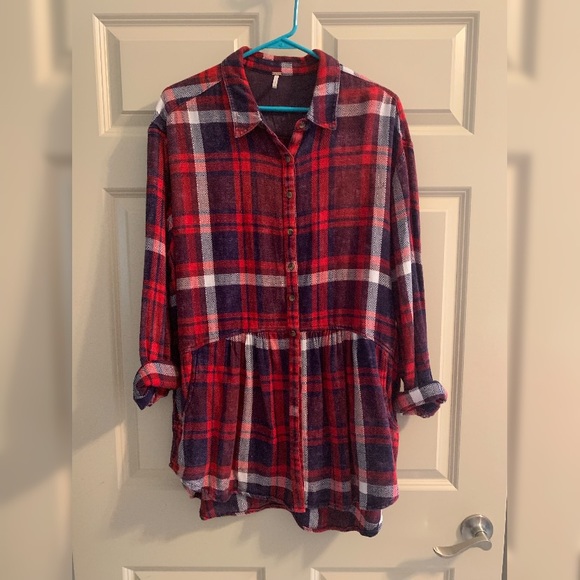 Free People east street flannel - Picture 2 of 4